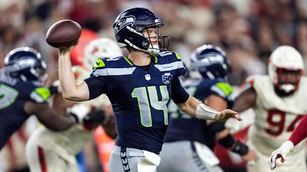 Seattle Seahawks quarterback Sam Darnold