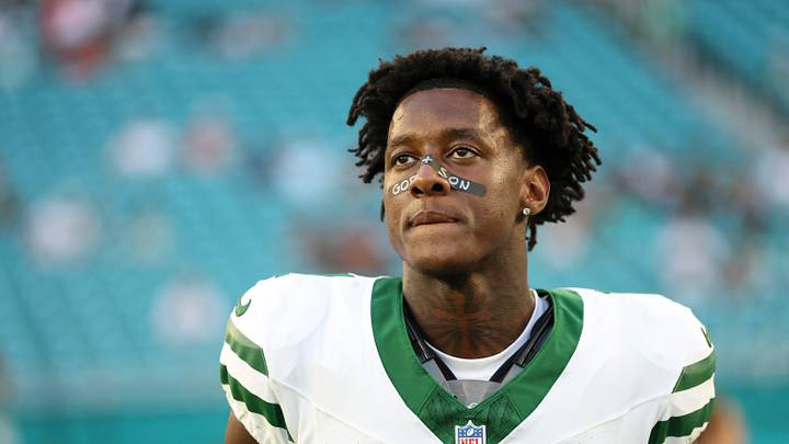 Sauce Gardner with the New York Jets