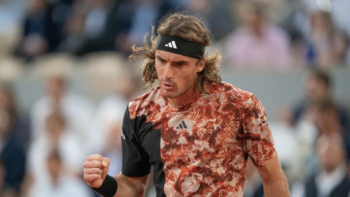 Stefanos Tsitsipas discussed his hair care routine.