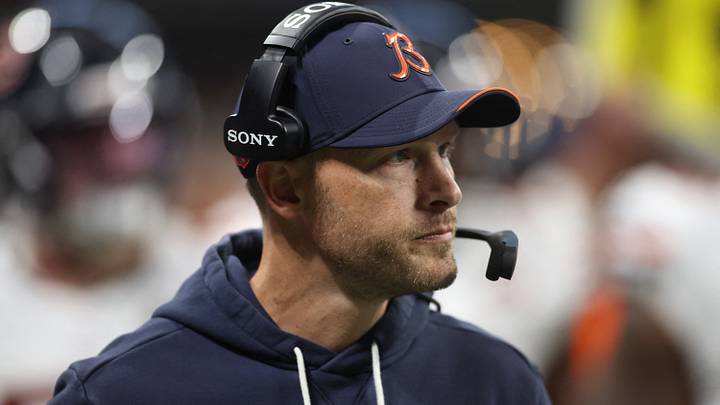 Chicago Bears head coach Ben Johnson