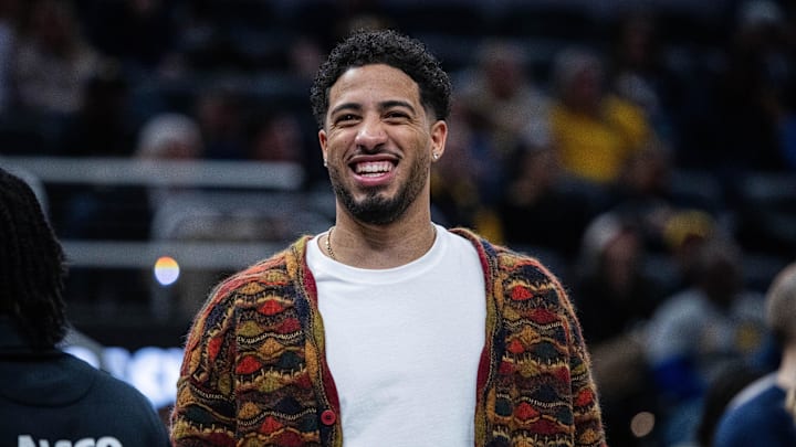 Tyrese Haliburton will join the NBA on Prime crew. Tyrese Haliburton will join the NBA on Prime crew.