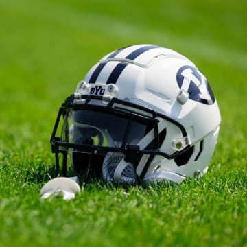 BYU Football Helmet