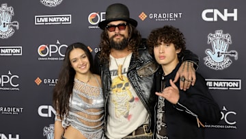Lola Iolani Momoa, Jason Momoa, And Nakoa-Wolf Manakauapo Namakaeha Momoa At Metallica's All Within My Hands Foundation Presents The Helping Hands Concert And Auction 2024
