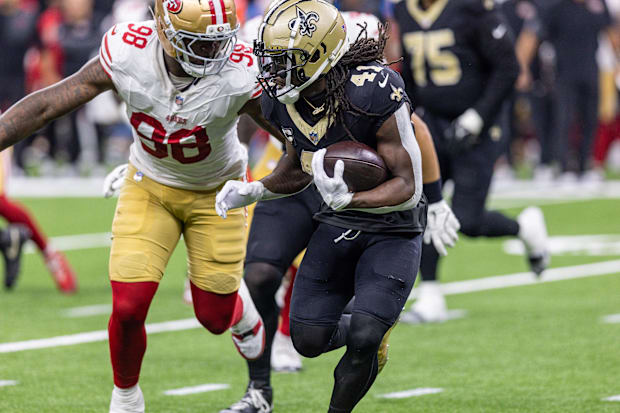 San Francisco 49ers defensive end Mykel Williams