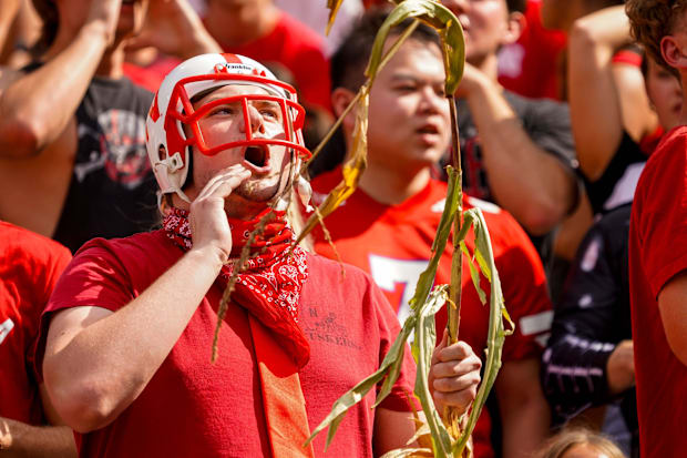 Nebraska football fan 2023 vs Michigan