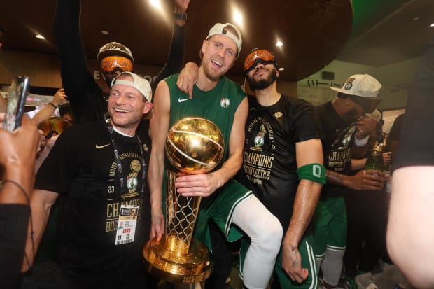 Celtics Celebrate the NBA title