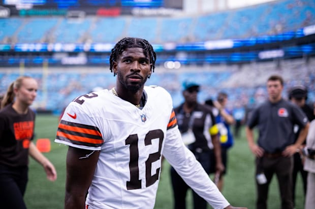 Cleveland Browns' Shedeur Sanders Stats From Training Camp Practice 12