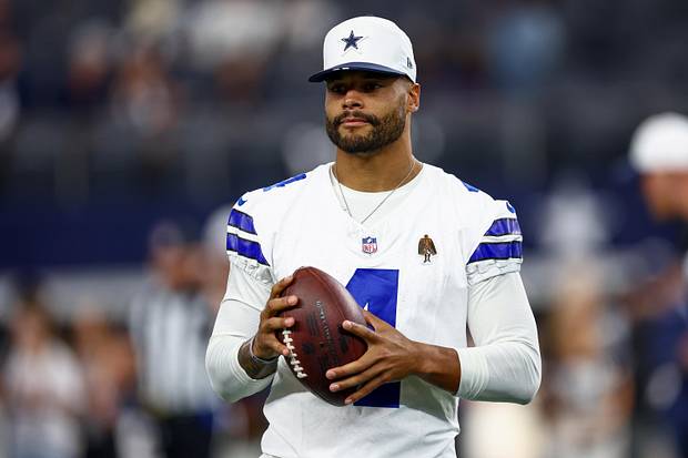 Dallas Cowboys quarterback Dak Prescott.