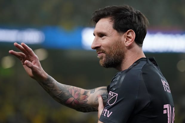 Messi joined Inter Miami in 2023.