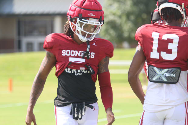 Oklahoma wide receiver Andrel Anthony