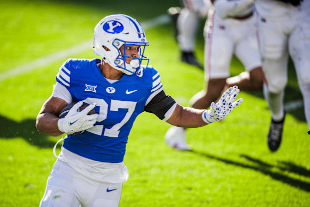 BYU running back LJ Martin against Arizona