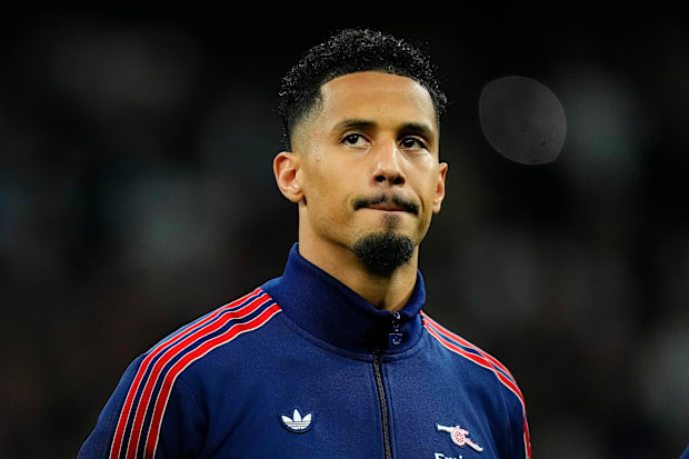 William Saliba of Arsenal