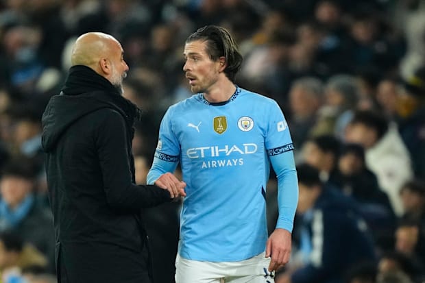 Pep Guardiola, Jack Grealish