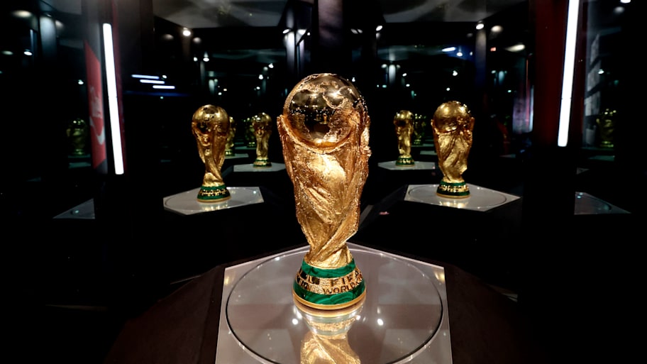 The World Cup trophy.