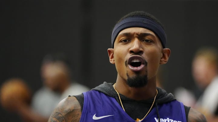 Bradley Beal at practice. Bradley Beal at practice.