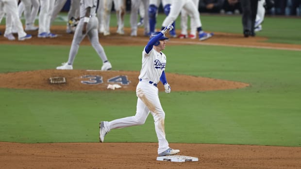 Los Angeles Dodgers first baseman Freddie Freeman