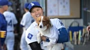Shohei Ohtani has a dog named Decoy. 