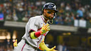 Atlanta Braves right fielder Ronald Acuña 