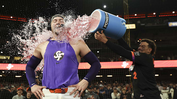 Patrick Bailey hit a walkoff inside-the-park home run for the San Francisco Giants