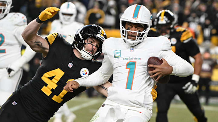 Tua and the Dolphins fell out of playoff contention on Monday night. Tua and the Dolphins fell out of playoff contention on Monday night.