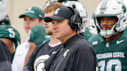 Michigan State Spartans head coach Jonathan Smith 