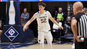 West Virginia University guard Treysen Eaglestaff
