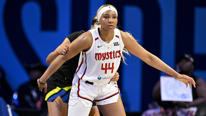Washington Mystics forward Kiki Iriafen is a solid prop target on Aug. 21.