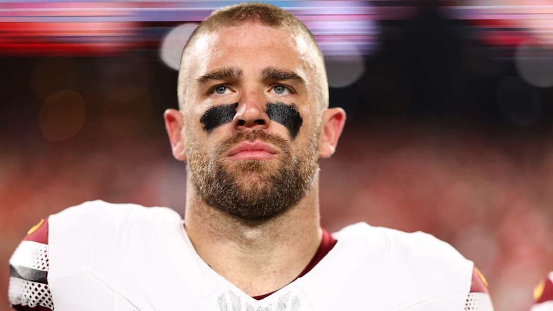 Washington Commanders tight end Zach Ertz