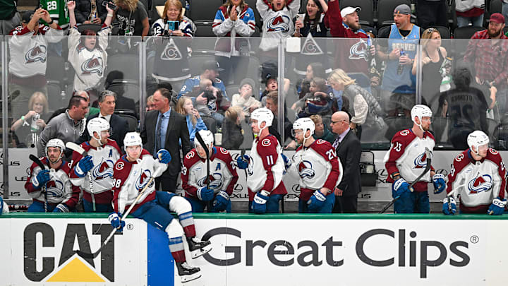 The Colorado Avalanche lost Game 2 against the Dallas Stars, with their opening-round series now tied at 1-1.
