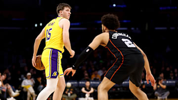 Austin Reaves sólo ha disputado cinco encuentros en su carrera ante Detroit Pistons 
