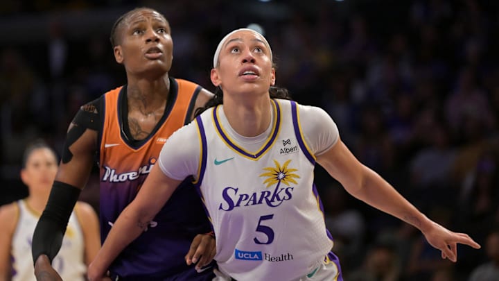 Los Angeles Sparks forward Dearica Hamby is a solid prop target on Monday.
