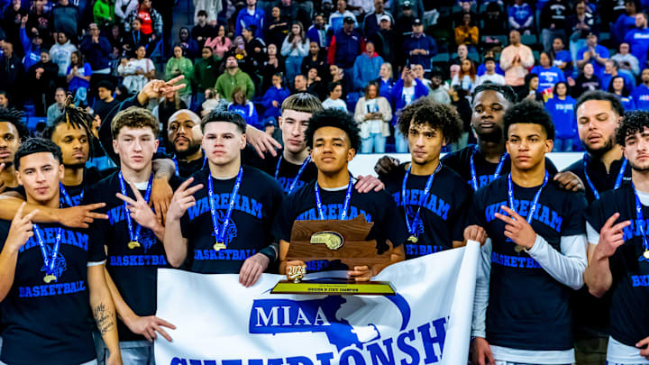 The 2023-24 MIAA Division 4 State Champions - Wareham Vikings.