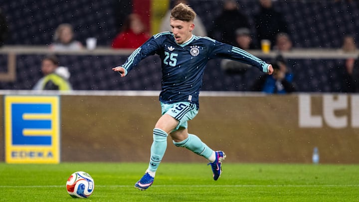 Bayern Munich star Lennart Karl made his debut for Germany during the international break.