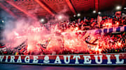 Les Ultras parisiens ont célébré le titre en dehors de l'enceinte parisienne