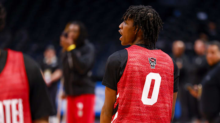 NC State basketball guard Terquavion Smith NC State basketball guard Terquavion Smith