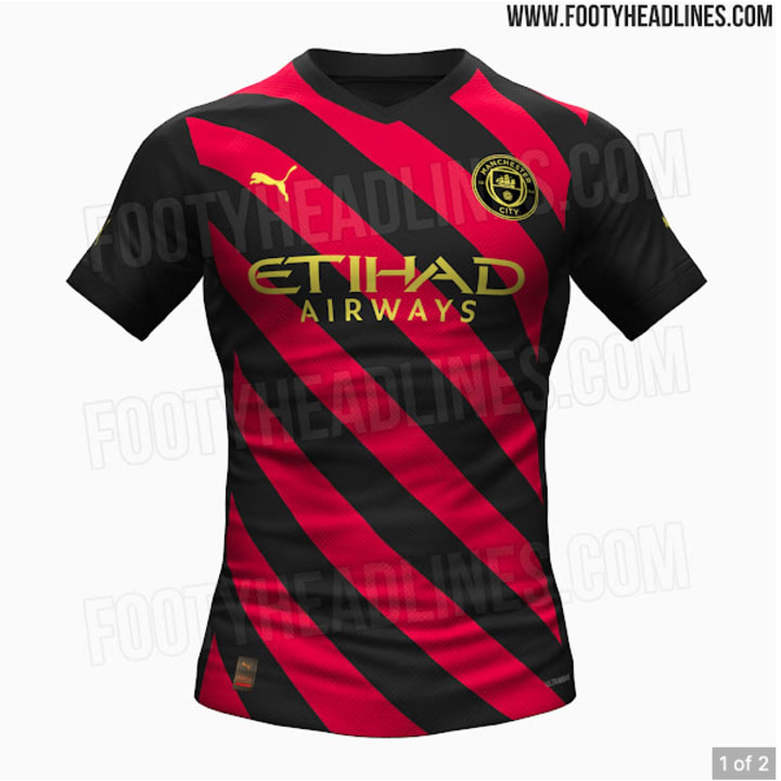 Manchester City's potential away kit