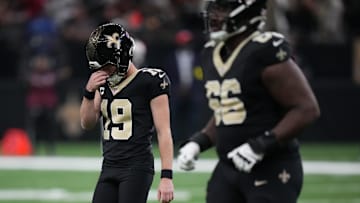 New Orleans Saints place kicker Blake Grupe 