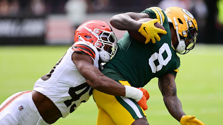 Josh Jacobs, Cleveland Browns Josh Jacobs, Cleveland Browns