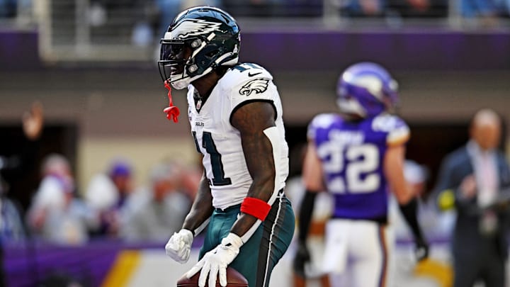 Eagles wide receiver A.J. Brown is not expected to be traded.