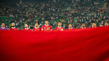 Timnas Indonesia menelan kekalahan 5-1 dari Irak, Kamis (16/11)