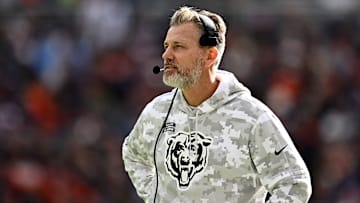 Matt Eberflus may have been wearing his Salute to Service hoodie in honor of Veterans Day, but his Bears were AWOL in an embarrassing 19-3 loss to the Patriots.