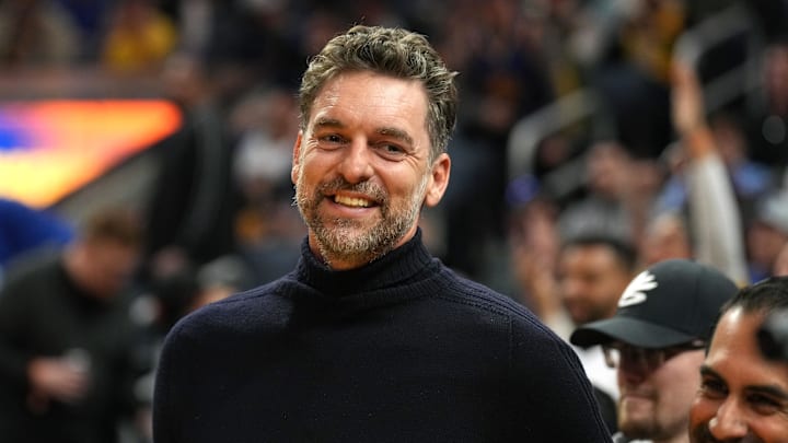Ex-Los Angeles Laker Pau Gasol on Jan 27, 2024. Ex-Los Angeles Laker Pau Gasol on Jan 27, 2024.