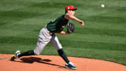 National League Futures starting pitcher Mick Abel (25)