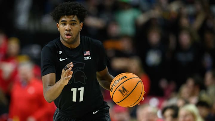 Michigan State is a home favorite to Wisconsin on Sunday afternoon.