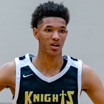 2027 6-foot-9 power forward CJ Rosser while at Northern Nash High School in Rocky Mount, North Carolina