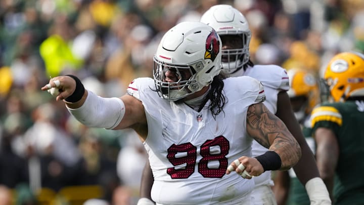 New Detroit Lions defensive tackle Roy Lopez (98).