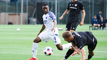 Youssoufa Moukoko bei seinem ersten Spiel für Kopenhagen