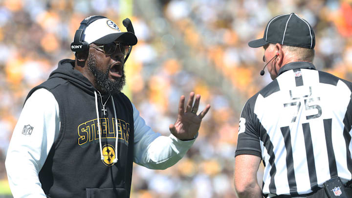 Pittsburgh Steelers head coach Mike Tomlin