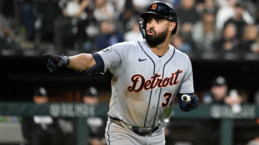 Detroit Tigers left fielder Riley Greene. Credit: Matt Marton-Imagn Images Detroit Tigers left fielder Riley Greene. Credit: Matt Marton-Imagn Images
