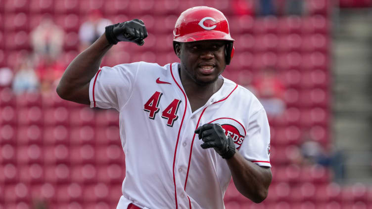 Cincinnati Reds outfielder Aristides Aquino